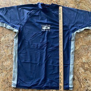 UPF 50 short-sleeved rash shirt